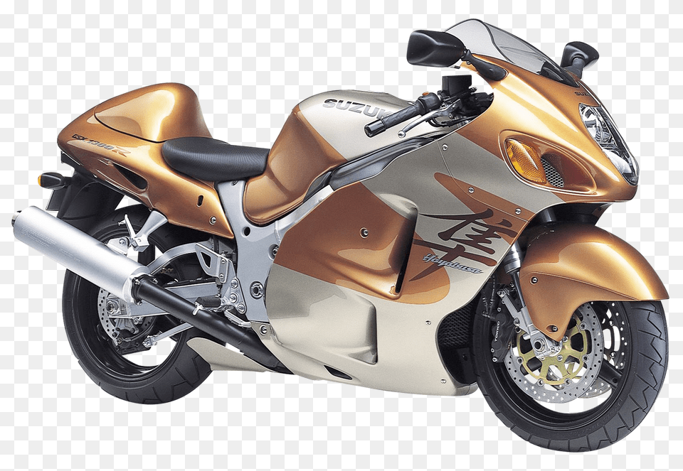 Pngpix Com Suzuki Gsx1300r Gold Motorcycle Bike, Transportation, Vehicle, Machine, Spoke Png