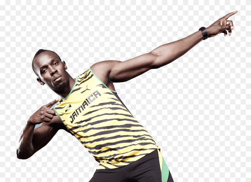 Pngpix Com Usain Bolt Transparent Image, Person, Arm, Body Part, Throwing Png