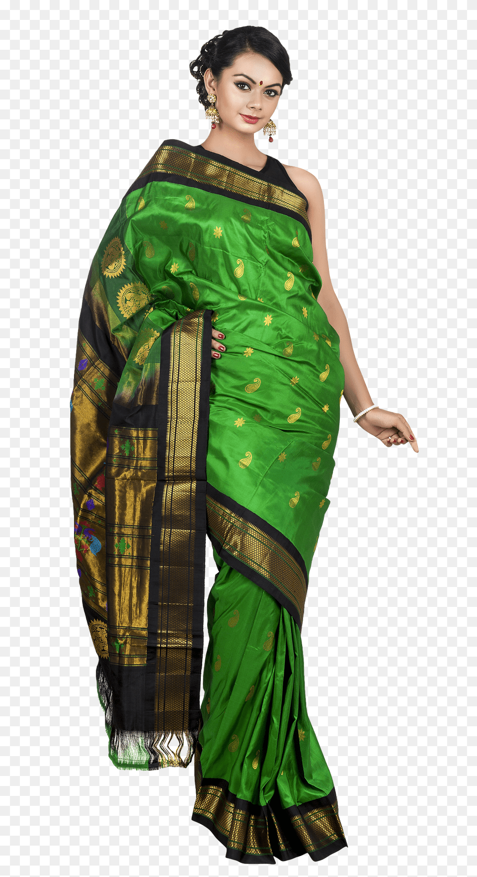 Pngpix Com Wedding Saree Transparent Image, Adult, Clothing, Female, Person Free Png Download