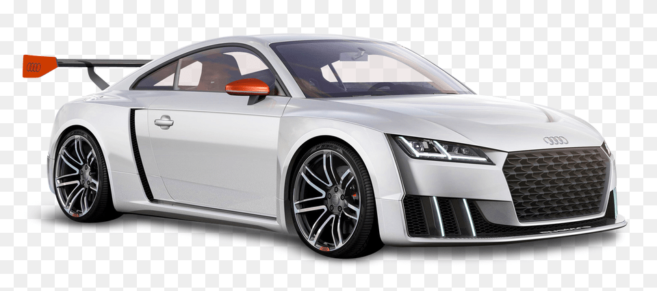 Pngpix Com White Audi Tt Clubsport Turbo Car Wheel, Vehicle, Coupe, Machine Png Image