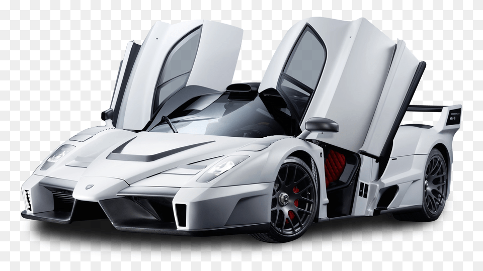 Pngpix Com White Ferrari Enzo Car Image, Alloy Wheel, Vehicle, Transportation, Tire Free Transparent Png