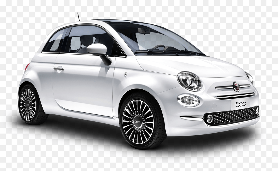 Pngpix Com White Fiat 500 Car, Sedan, Transportation, Vehicle, Machine Free Png Download