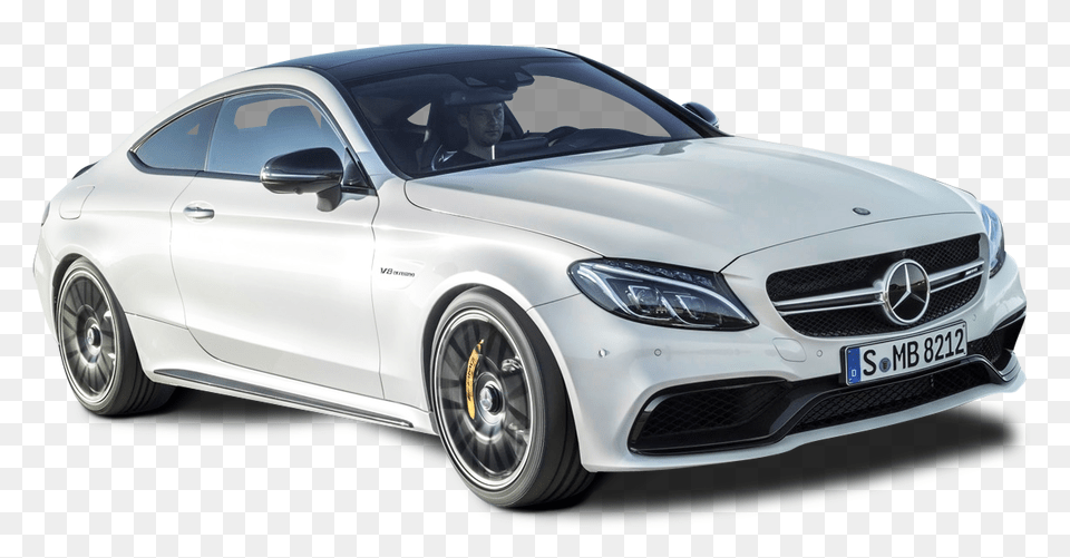 Pngpix Com White Mercedes Amg C63 S Coupe Car, Wheel, Vehicle, Transportation, Machine Free Png Download