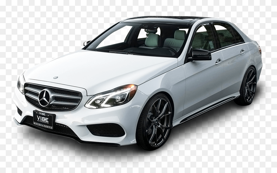 Pngpix Com White Mercedes Benz E Class Car, Wheel, Vehicle, Machine, Sedan Free Png Download