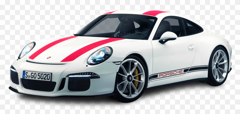 Pngpix Com White Porsche 911 R Car Image, Alloy Wheel, Vehicle, Transportation, Tire Png