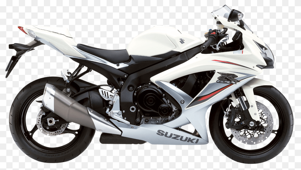 Pngpix Com White Suzuki Gsx R750a Motorcycle Bike Image, Machine, Spoke, Wheel, Transportation Png