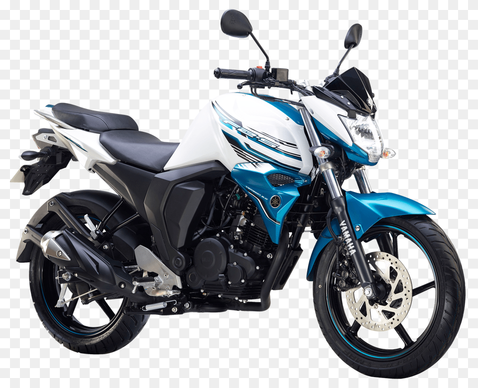 Pngpix Com Yamaha Fz S Fi White Motorcycle Bike Image, Transportation, Vehicle, Machine, Spoke Free Png