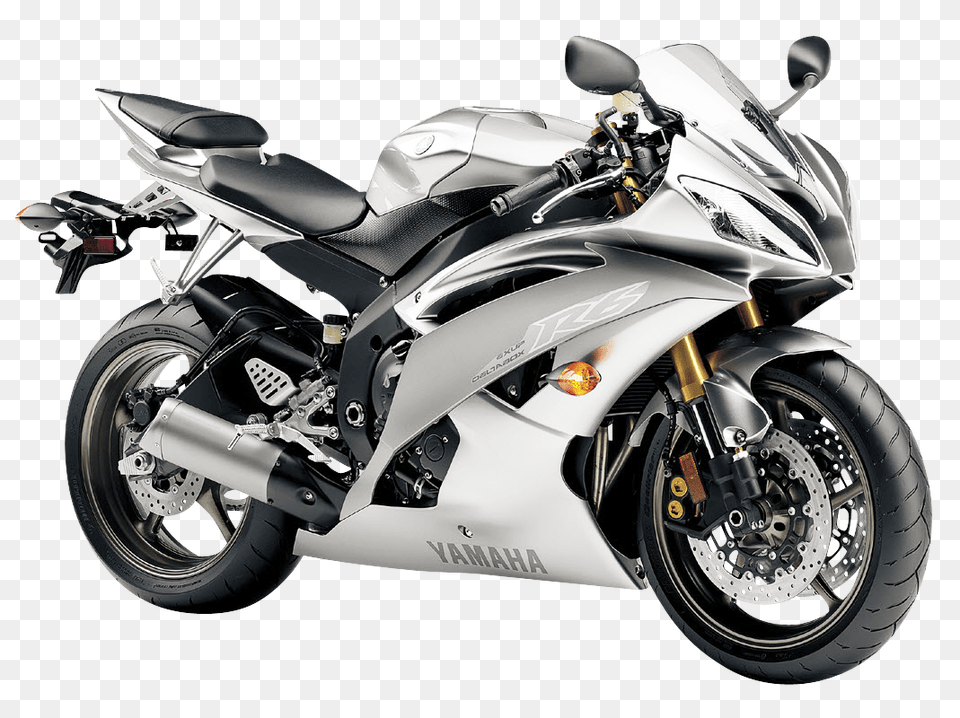 Pngpix Com Yamaha R6 Liquid Silver Motorcycle Bike Image, Transportation, Vehicle, Machine, Spoke Png