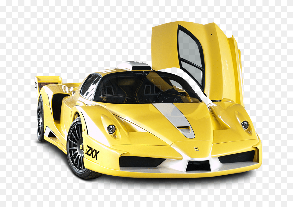 Pngpix Com Yellow Ferrari Enzo Edo Car Alloy Wheel, Vehicle, Transportation, Tire Png Image