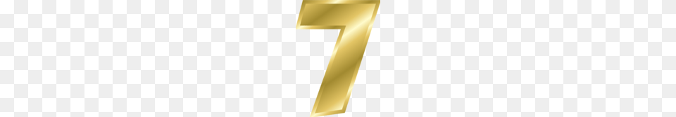 Pngthumb Number 7, Symbol, Text, Gold Free Transparent Png