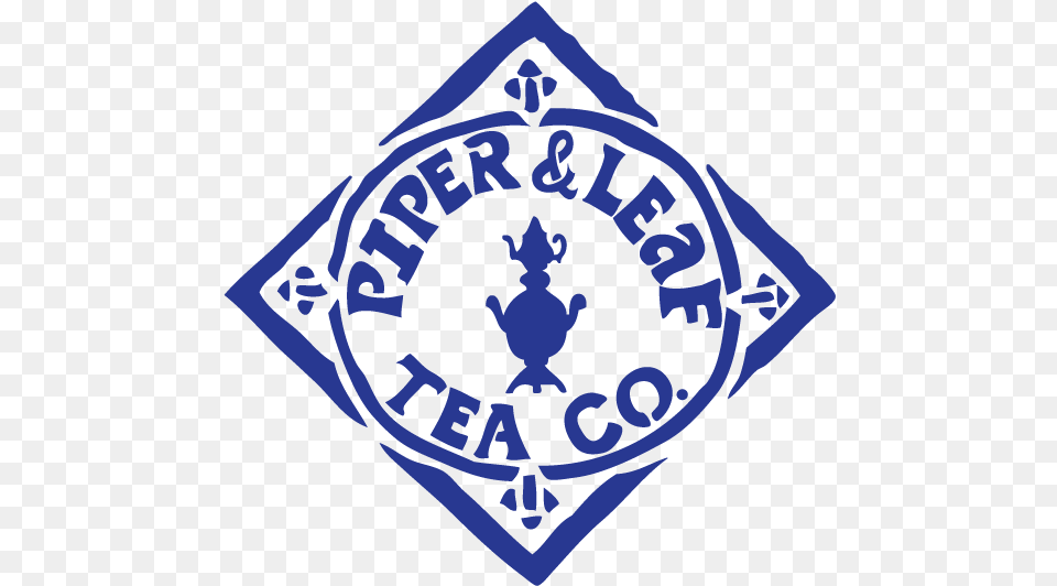 Pnl Tea Co Logo Piper And Leaf Tea, Symbol, Badge, Emblem, Male Free Png
