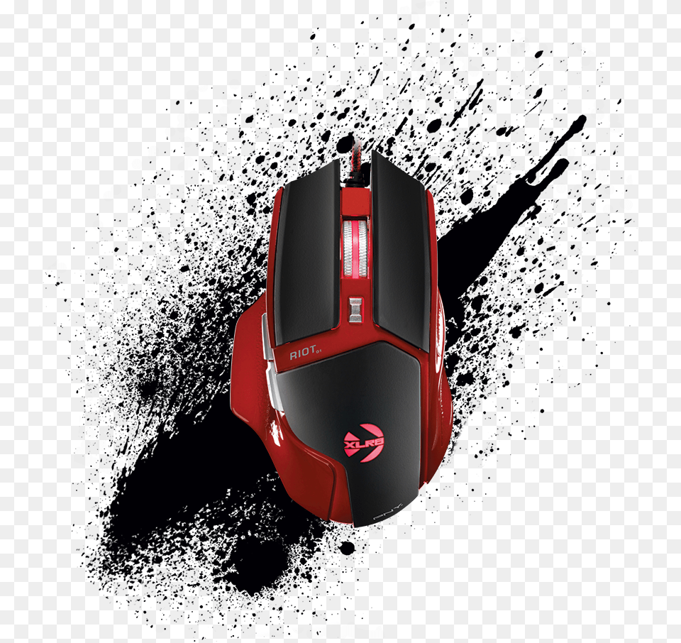 Pny Riot O1 Optical Mouse Blackred, Computer Hardware, Electronics, Hardware Png