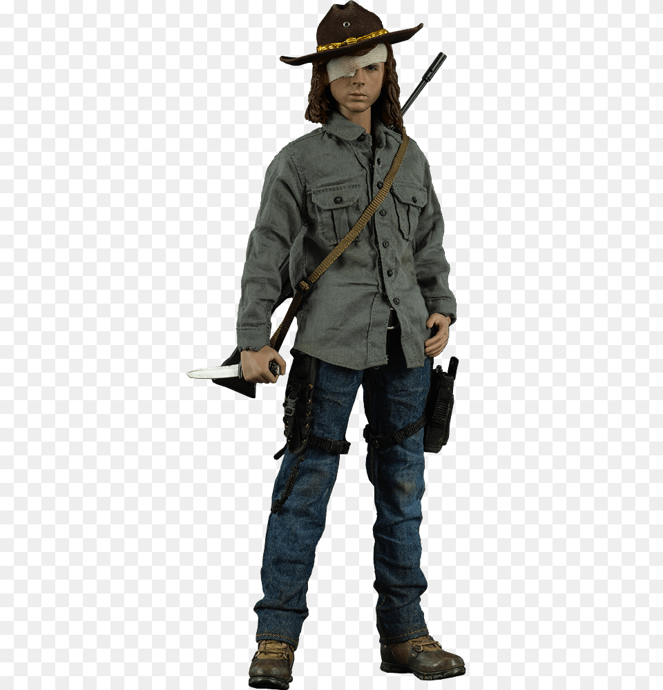 Po The Walking Dead, Clothing, Coat, Pants, Hat Free Png Download