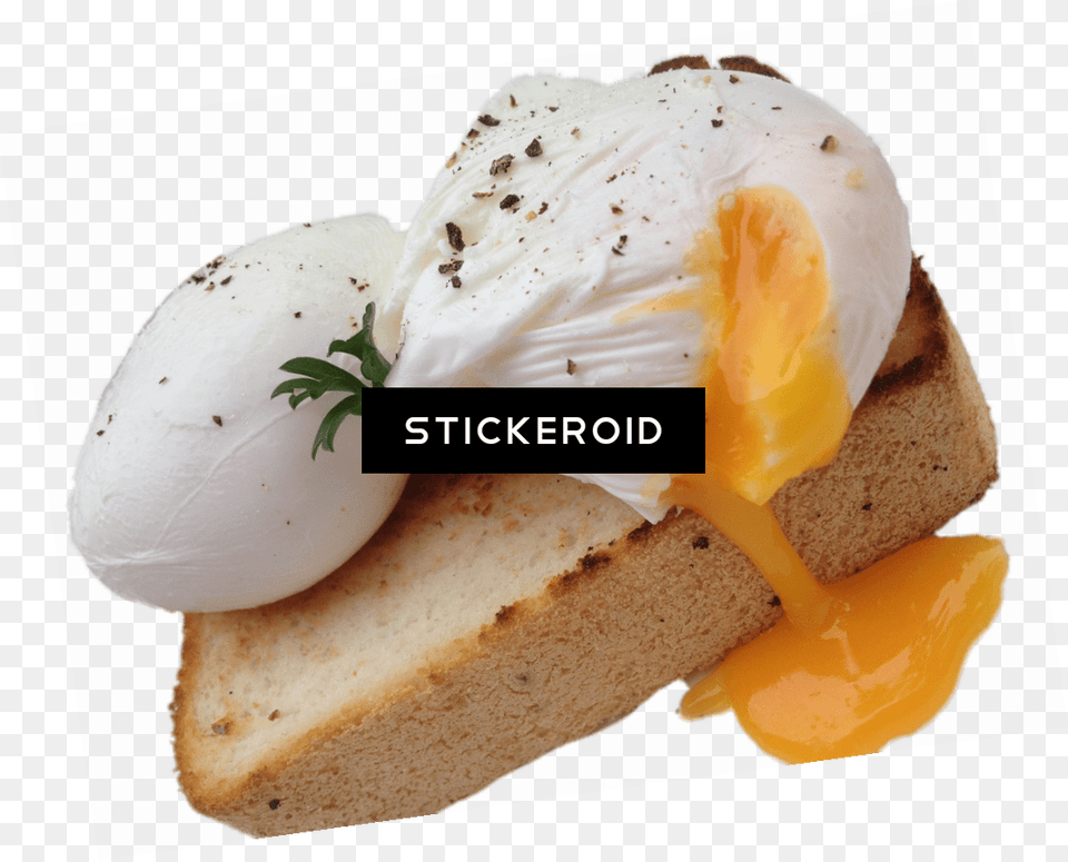 Poached Eggs, Bread, Food, Egg, Poached Egg Free Transparent Png
