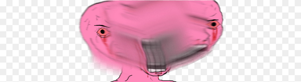 Poast Angery Things Amp Tech Cringe Screaming Pink Wojak, Hat, Cap, Clothing, Person Free Transparent Png