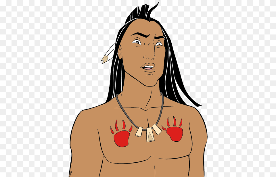 Pocahontas Bear Transparent Background, Accessories, Person, Necklace, Jewelry Free Png