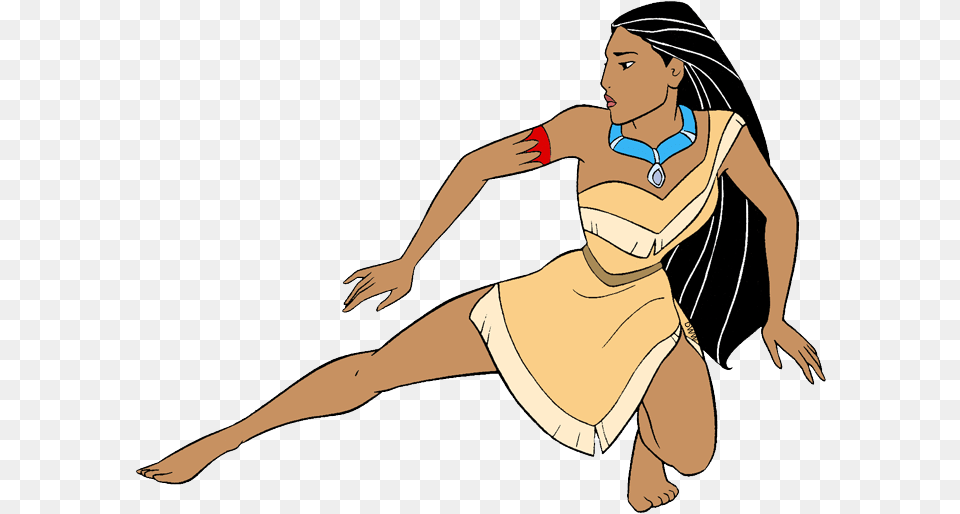 Pocahontas Creeping, Adult, Female, Person, Woman Free Transparent Png