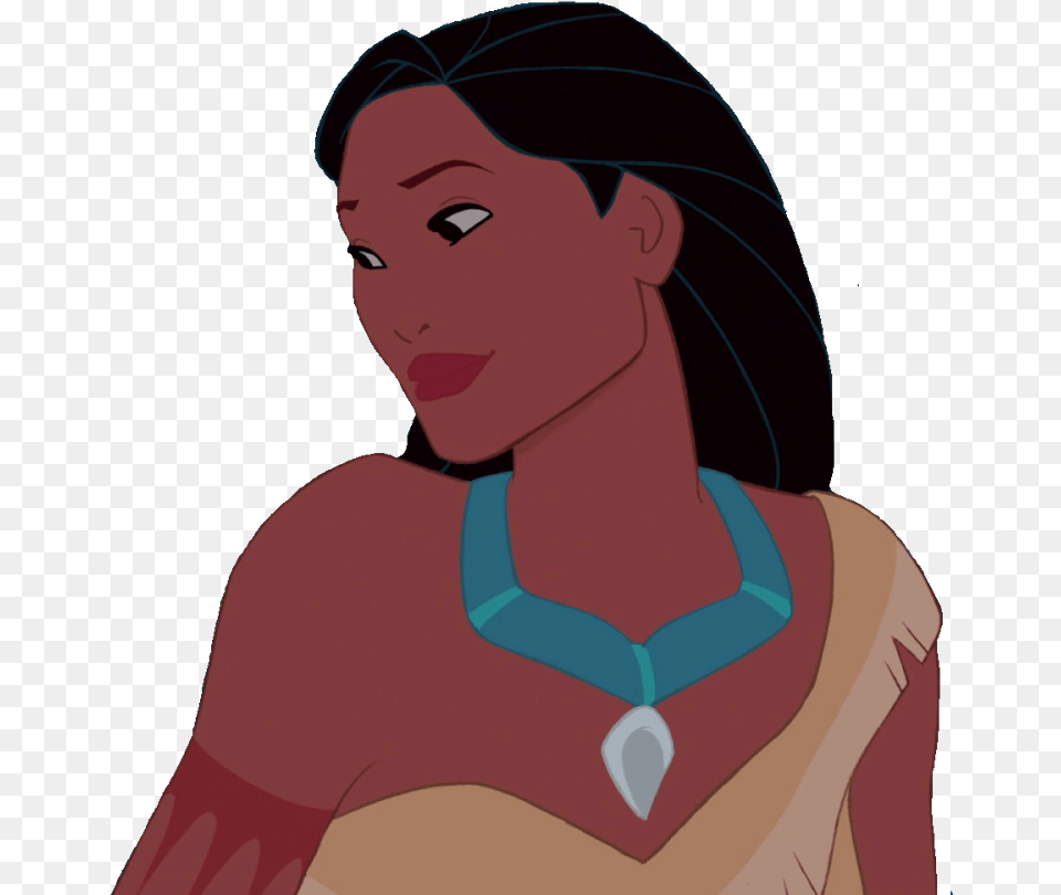 Pocahontas Cut Out, Woman, Person, Neck, Head Free Png Download