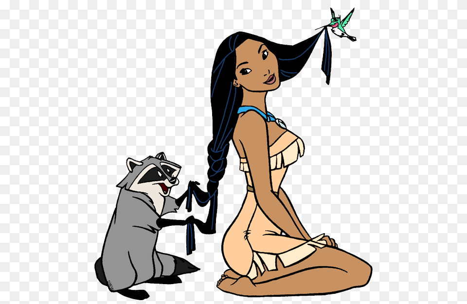 Pocahontas Friends And Family Clip Art Disney Clip Art Galore, Book, Comics, Publication, Adult Free Png
