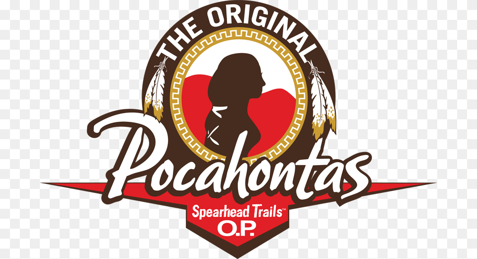 Pocahontas Logo Final Trans Spearhead Trails Original Pocahontas, Advertisement, Poster, Adult, Person Free Png