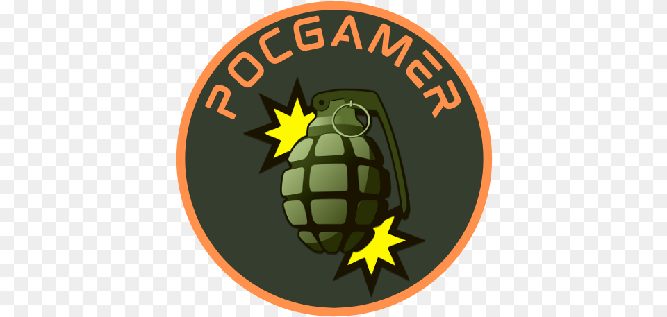 Pocgamer Grenade Favicon, Ammunition, Weapon Free Png Download