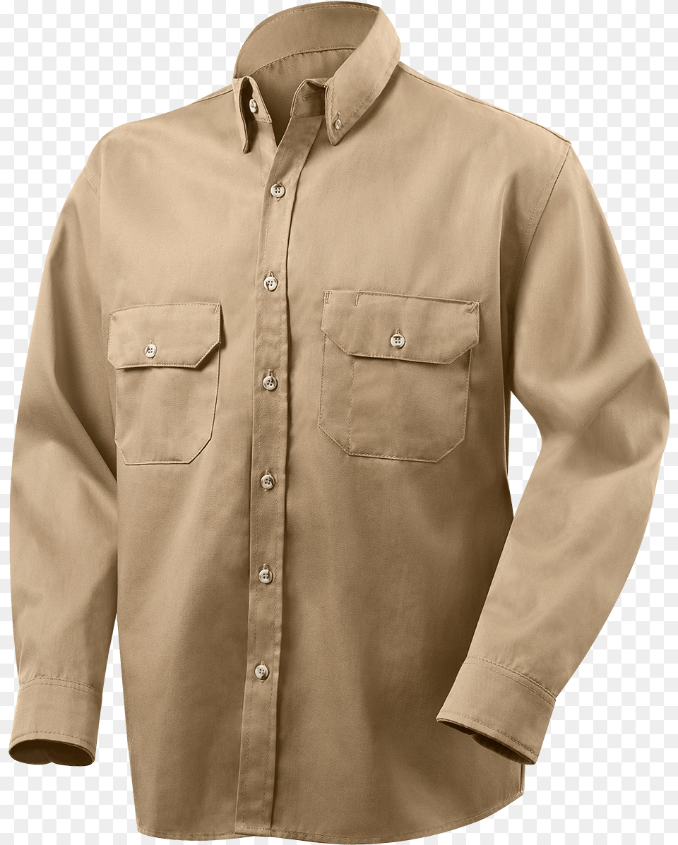 Pocket, Clothing, Khaki, Long Sleeve, Shirt Free Transparent Png
