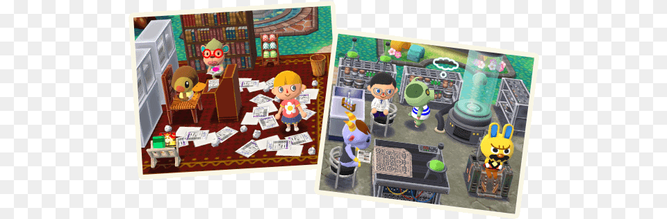 Pocket Animal Crossing Pocket Camp Molly, Chair, Furniture, Person, Game Free Png