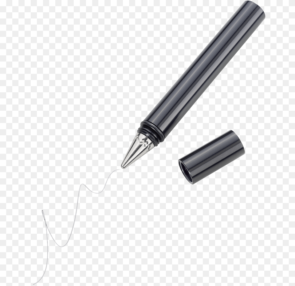 Pocket Black Pen Marking Tools, Smoke Pipe, Text Png