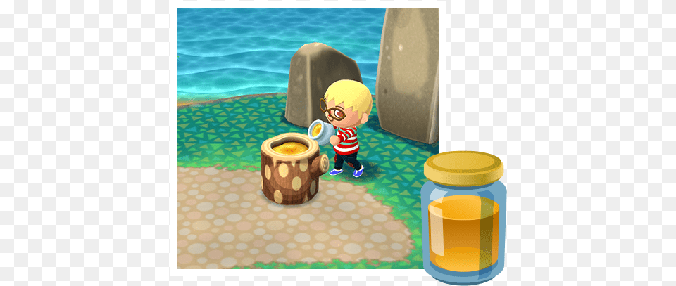 Pocket Camp Fictional Character, Jar, Baby, Person Free Png