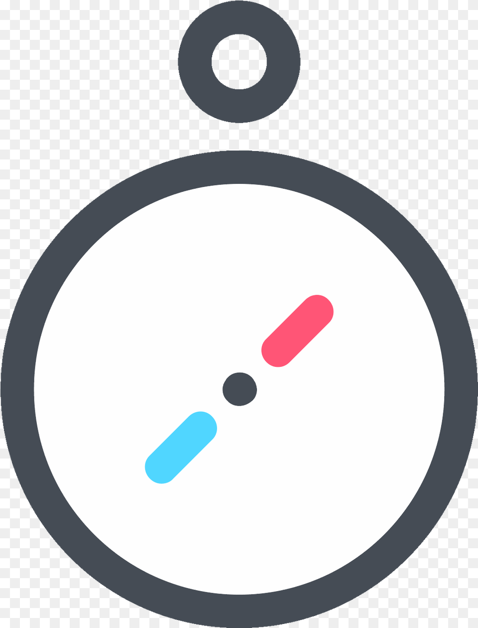 Pocket Compass Icon Dot, Gauge, Disk Free Transparent Png