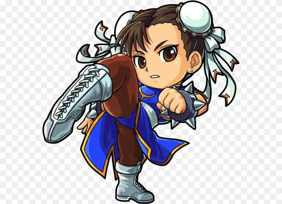 Pocket Fighter Chunli Imagenes De Chun Li, Book, Publication, Comics, Baby Free Transparent Png