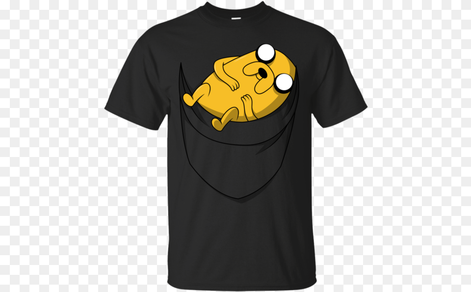 Pocket Jake Adventure Time T Shirt Amp Hoodie T Shirt, Baseball, Baseball Glove, Clothing, Glove Png Image