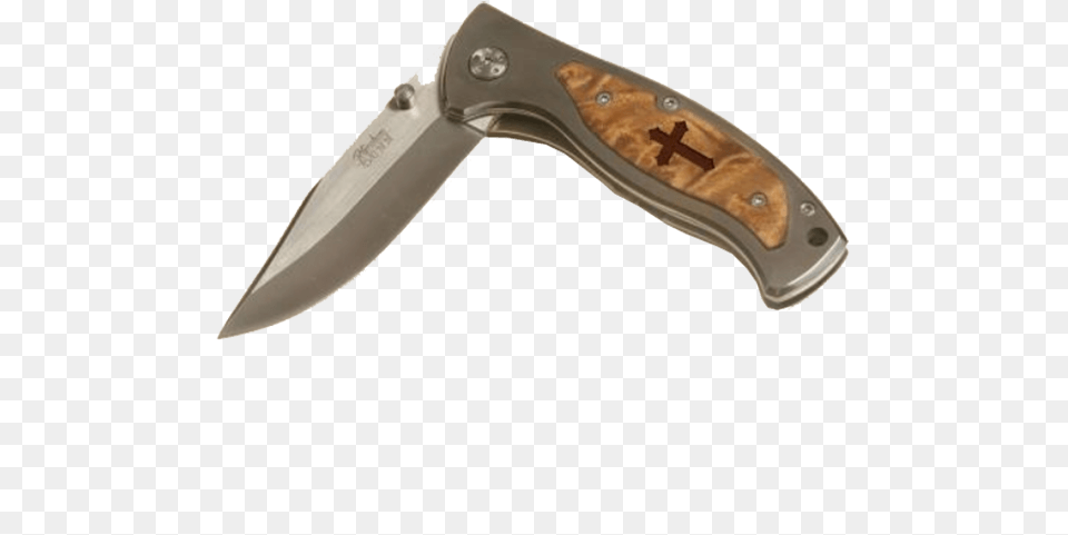 Pocket Knife Light Blade Size Pocket Knife With Cross, Dagger, Weapon Png Image