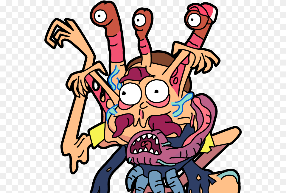 Pocket Mortys Todos Los Mortys, Book, Comics, Publication, Art Free Transparent Png