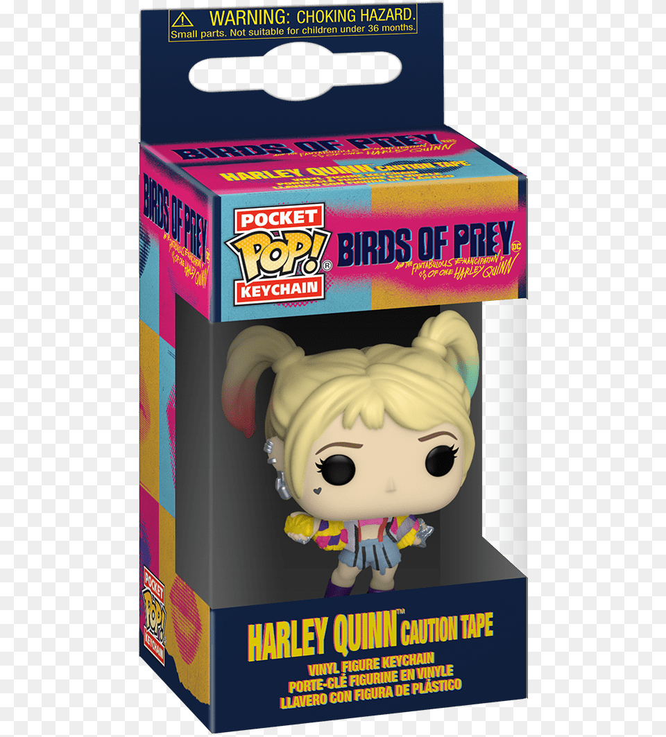 Pocket Pop Harley Quinn Birds Of Prey, Baby, Face, Head, Person Free Transparent Png