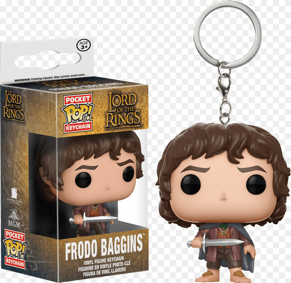 Pocket Pop Keychain Lord Of The Rings, Baby, Person, Face, Head Png Image