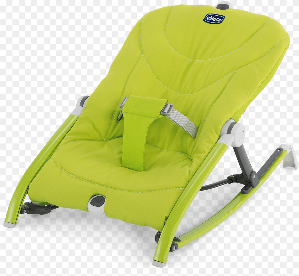 Pocket Relax Green Chicco Pocket Relax, Furniture, Chair, Rocking Chair Free Png