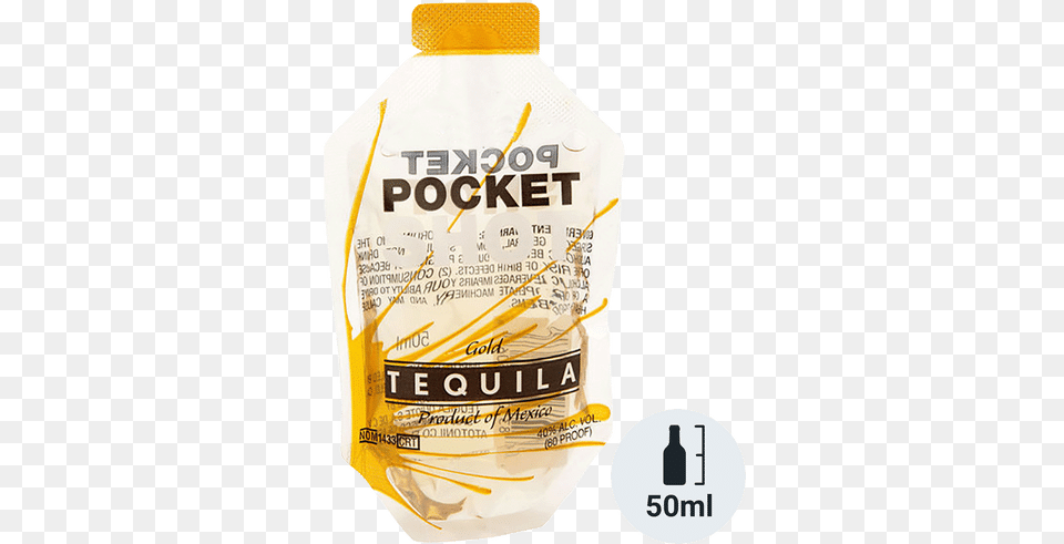 Pocket Shots Tequila Bottle, Food, Ketchup Free Png