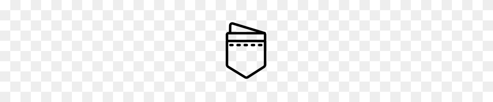 Pocket Square Icons Noun Project, Gray Free Transparent Png