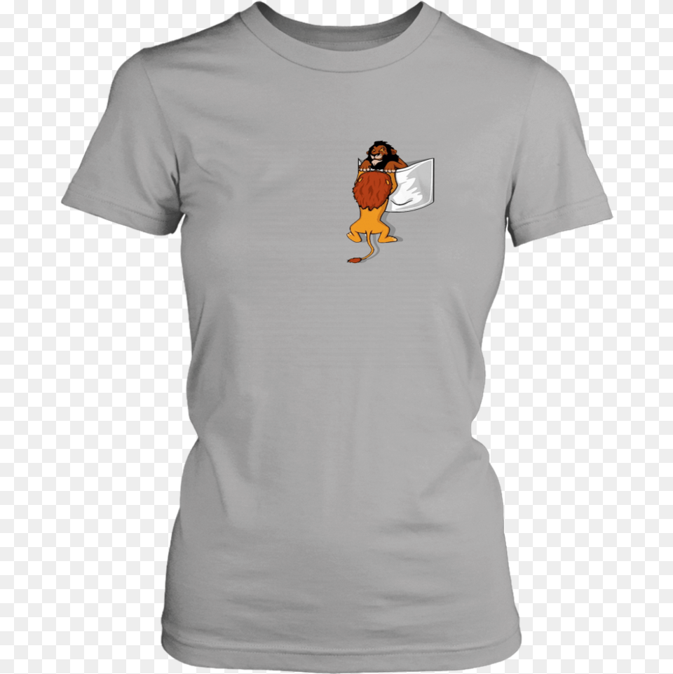 Pocket Tee Lion King Scar Betrays Mufasa Long Live The, Clothing, T-shirt, Person Free Png Download