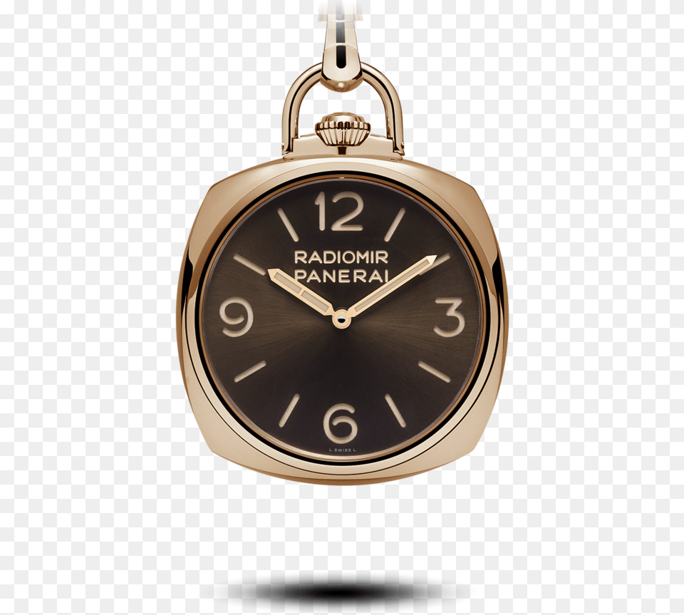 Pocket Watch 3 Days Oro Rosso Panerai Radiomir Firenze, Wristwatch, Arm, Body Part, Person Free Png