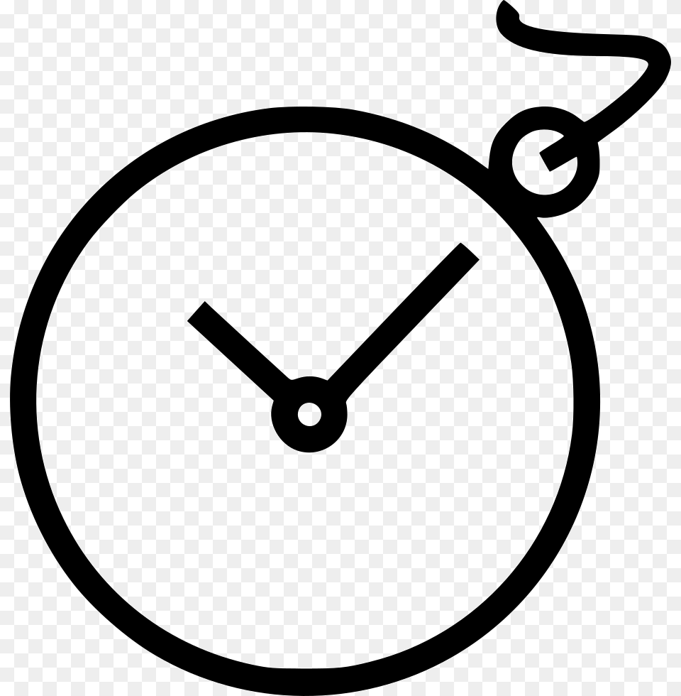 Pocket Watch Brain Timer Icon, Clock, Smoke Pipe Free Transparent Png