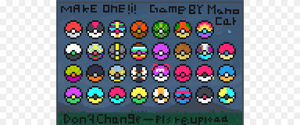 Pockie Ball Yay Pixel Art Circle, Qr Code, Person Free Png Download