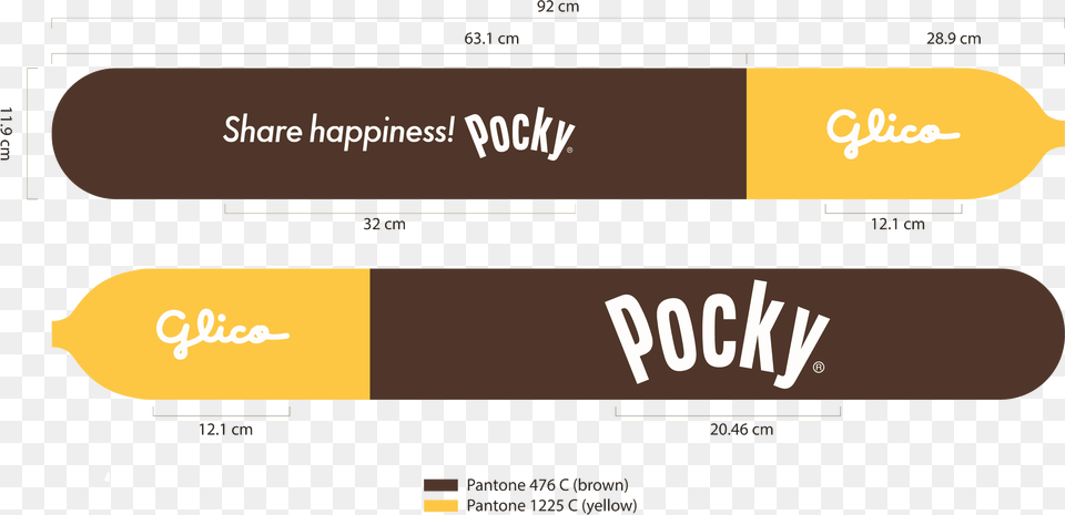 Pocky Cheering Stick Pocky, Text Png Image