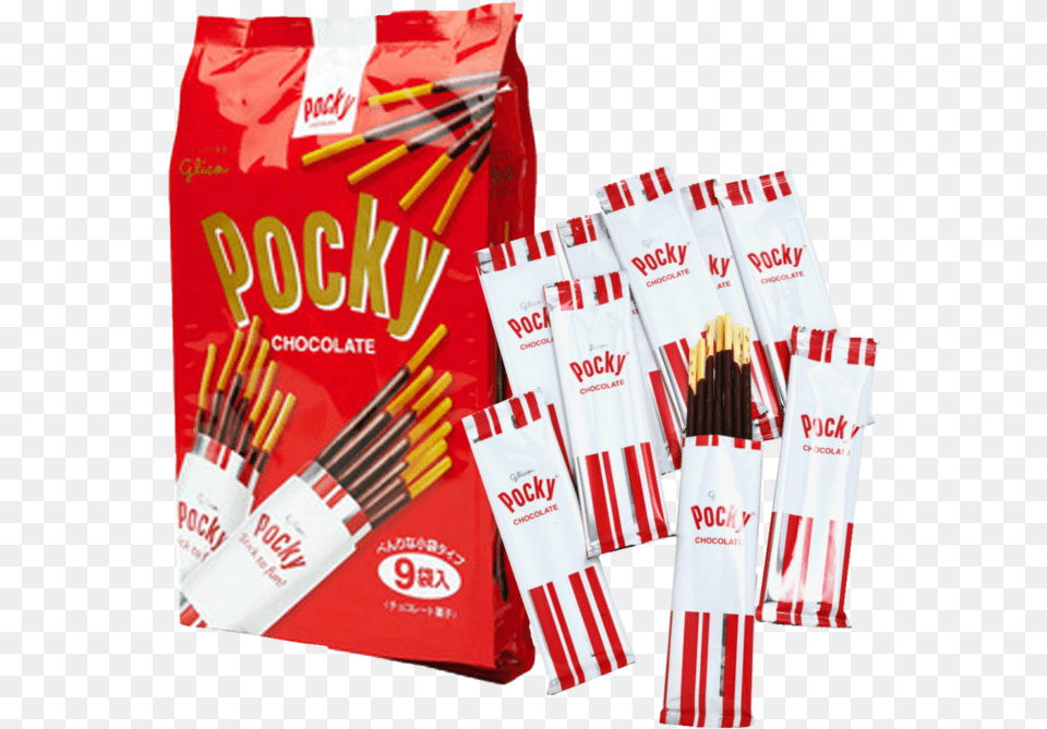 Pocky Chocolate Biscuit Sticks 9 Packdata Rimg Pocky Chocolate 9 Pack Png