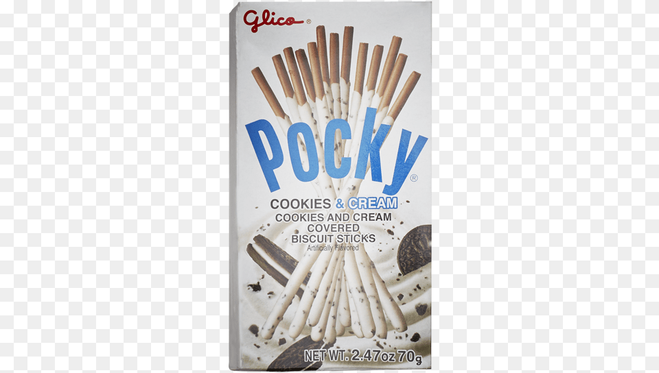 Pocky Cookies And Cream, Advertisement, Poster, Text Png
