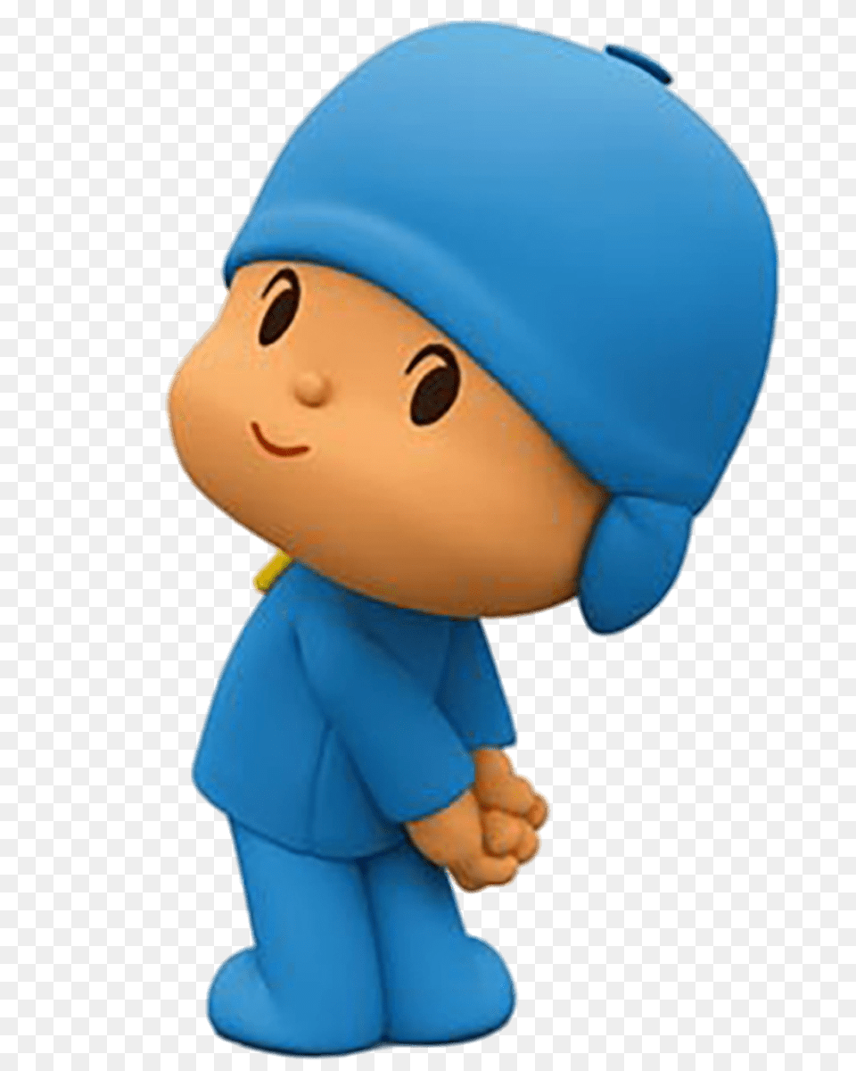Pocoyo, Toy, Face, Head, Person Free Png