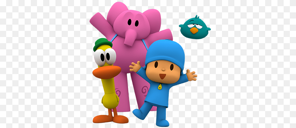 Pocoyo And Friends, Baby, Person, Toy Png