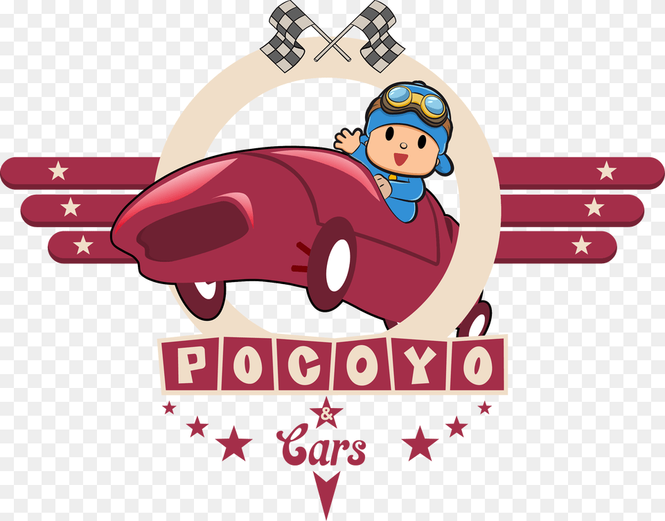 Pocoyo Cars, Baby, Person, Head, Face Free Png