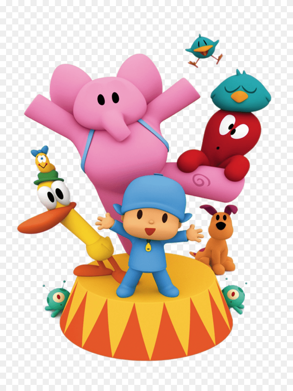 Pocoyo Circus, Baby, Person, Head, Face Free Png Download